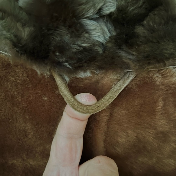 Gorgeous Bark Brown/Toffee/Espresso Sueded Lambskin Shearling Coat - Picture 11 of 14